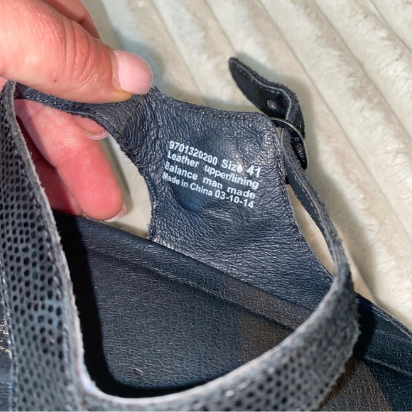 Dansko Black Buckle Sandals - Picture 2 of 7